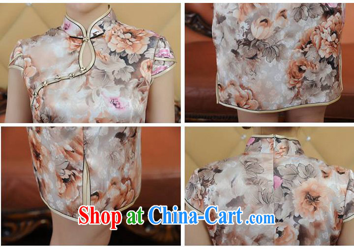 ADDIS ABABA, Ms Elsie Leung's new summer, silk dyeing and printing embroidery retro short-sleeved dresses qipao 9 color optional Q 12,006 white XXL pictures, price, brand platters! Elections are good character, the national distribution, so why buy now enjoy more preferential! Health