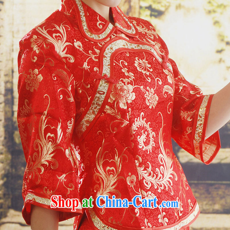 The bridal dresses wedding antique Chinese qipao improved stylish summer dresses skirts 606 M, the bride, shopping on the Internet
