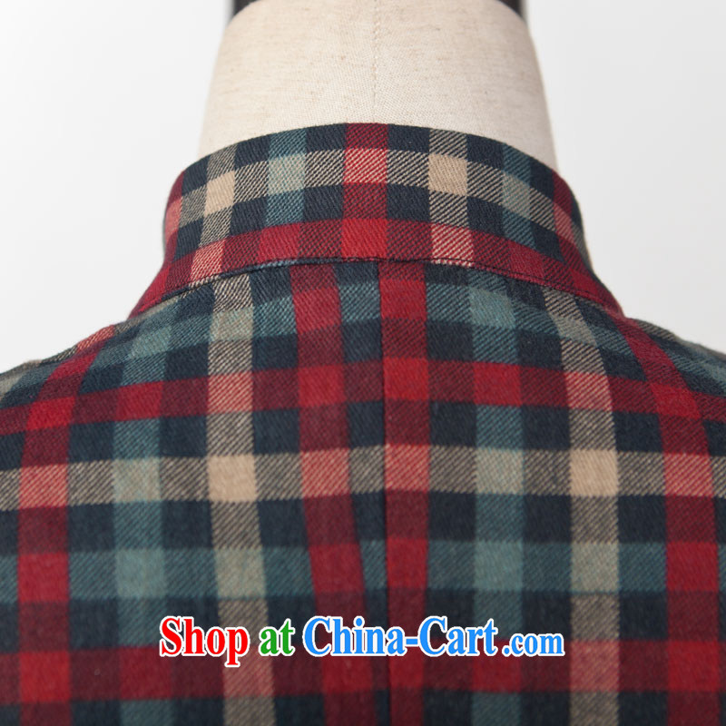 The proverbial hero once and for all as soon as possible if the water, lint-free cloth thick tartan dresses spring fashion improved retro short WJ suit 051 2 XL, fatally jealous once and for all, and, on-line shopping