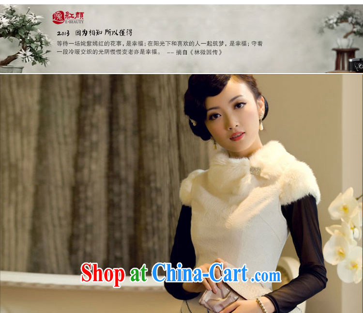 once and for all elections as soon as possible fatally jealous cold snow embroidery 3-Color daily cheongsam dress autumn and winter clothes and stylish improved retro waffle robes white 2XL pictures, price, brand platters! Elections are good character, the national distribution, so why buy now enjoy more preferential! Health