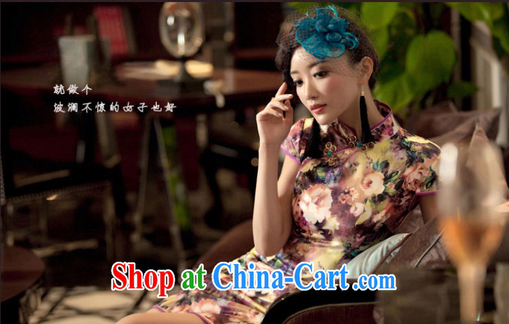 once and for all elections as soon as possible fatally jealous fancy Advisory Committee improved Stylish retro-short dresses summer new cheongsam dress D 3 007 suit 2 XL pictures, price, brand platters! Elections are good character, the national distribution, so why buy now enjoy more preferential! Health