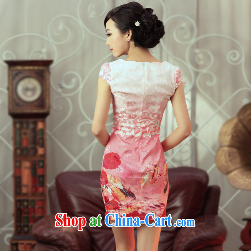 Bird lovers of the city according to spend around 2015 spring fashion improved short daily outfit skirt QD 255 pink XXL, Butterfly Lovers, shopping on the Internet