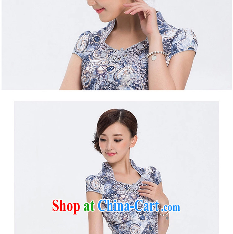 The proverbial hero once and for all as soon as possible * 2015 summer dress new stylish beauty retro short daily outfit skirt D 2 033 blue floral S pictures, price, brand platters! Elections are good character, the national distribution, so why buy now enjoy more preferential! Health