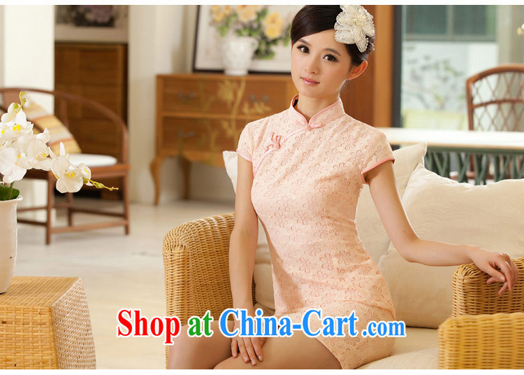 The proverbial hero once and for all -- of the lace dresses 2014 new improved cheongsam dress improved Stylish retro rose red 2 XL pictures, price, brand platters! Elections are good character, the national distribution, so why buy now enjoy more preferential! Health