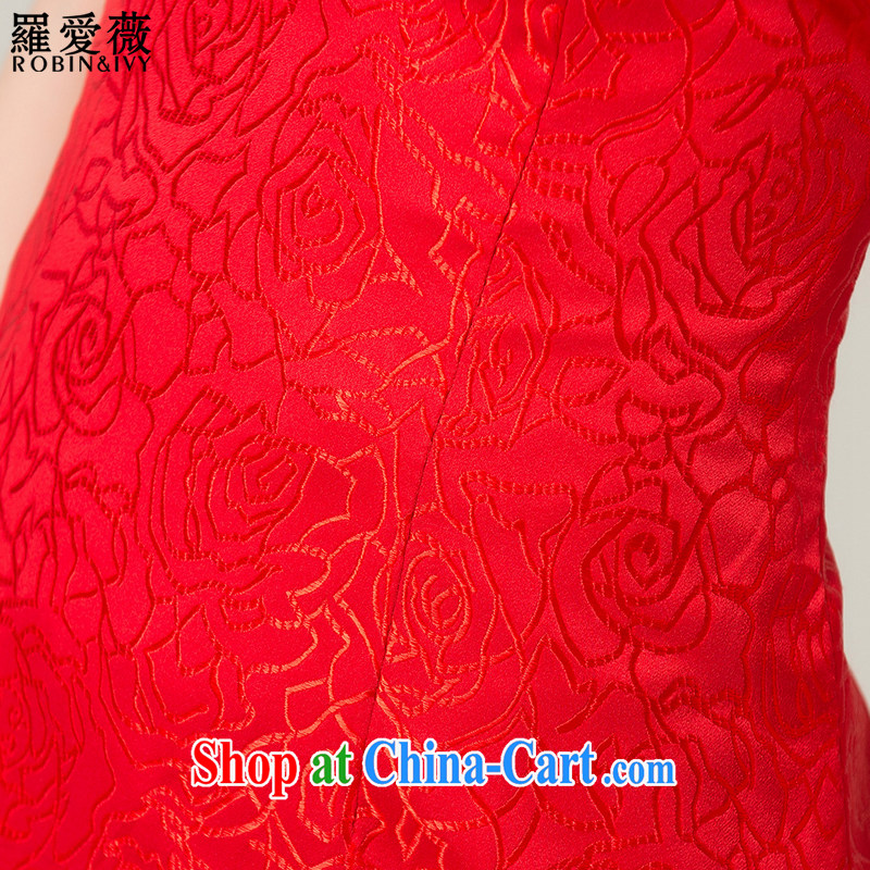 Paul and love Ms Audrey EU Yuet-mee, RobinIvy) cheongsam toast service 2015 new marriages, short improved lace dress Q 13,624 red L, Paul love, Ms Audrey EU, and shopping on the Internet