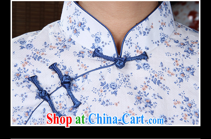 Huan Zhu Ge Ge cotton stamp Ya Xiu short cheongsam purple 3XL pictures, price, brand platters! Elections are good character, the national distribution, so why buy now enjoy more preferential! Health