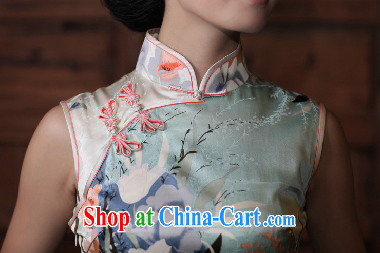 One of such land is not Cox's 2015 spring new dual-edge retro short Silk Cheongsam dress QD 325 figure XXXL pictures, price, brand platters! Elections are good character, the national distribution, so why buy now enjoy more preferential! Health