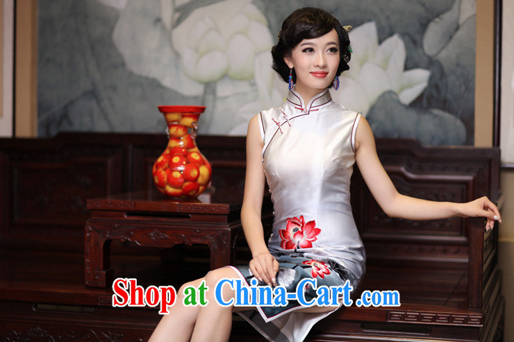 Bird lovers of the Alice Ho Miu Ling Nethersole and take heavy silk hand embroidered retro dresses QD 178 figure XL pictures, price, brand platters! Elections are good character, the national distribution, so why buy now enjoy more preferential! Health