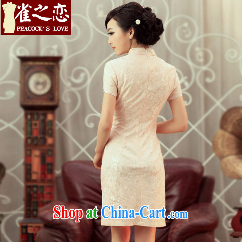 Bird lovers of Time thieves 2013 spring new improved stylish short cheongsam QD 250 figure XXL, birds of the land, and, shopping on the Internet