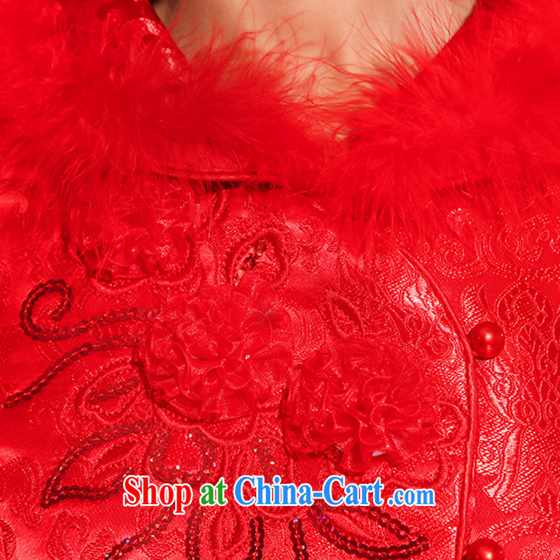 Diane M Ki wedding dresses new spring 2014 wedding dresses short dresses, festive bridal toast serving red XXL, Diane M Qi, shopping on the Internet