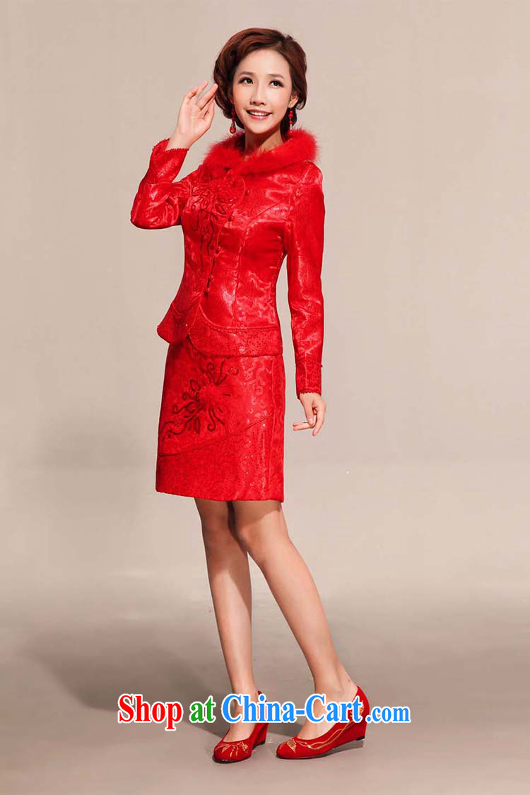 Diane M Ki wedding dresses new spring 2014 wedding dresses short dresses, festive bridal toast serving red XXL pictures, price, brand platters! Elections are good character, the national distribution, so why buy now enjoy more preferential! Health