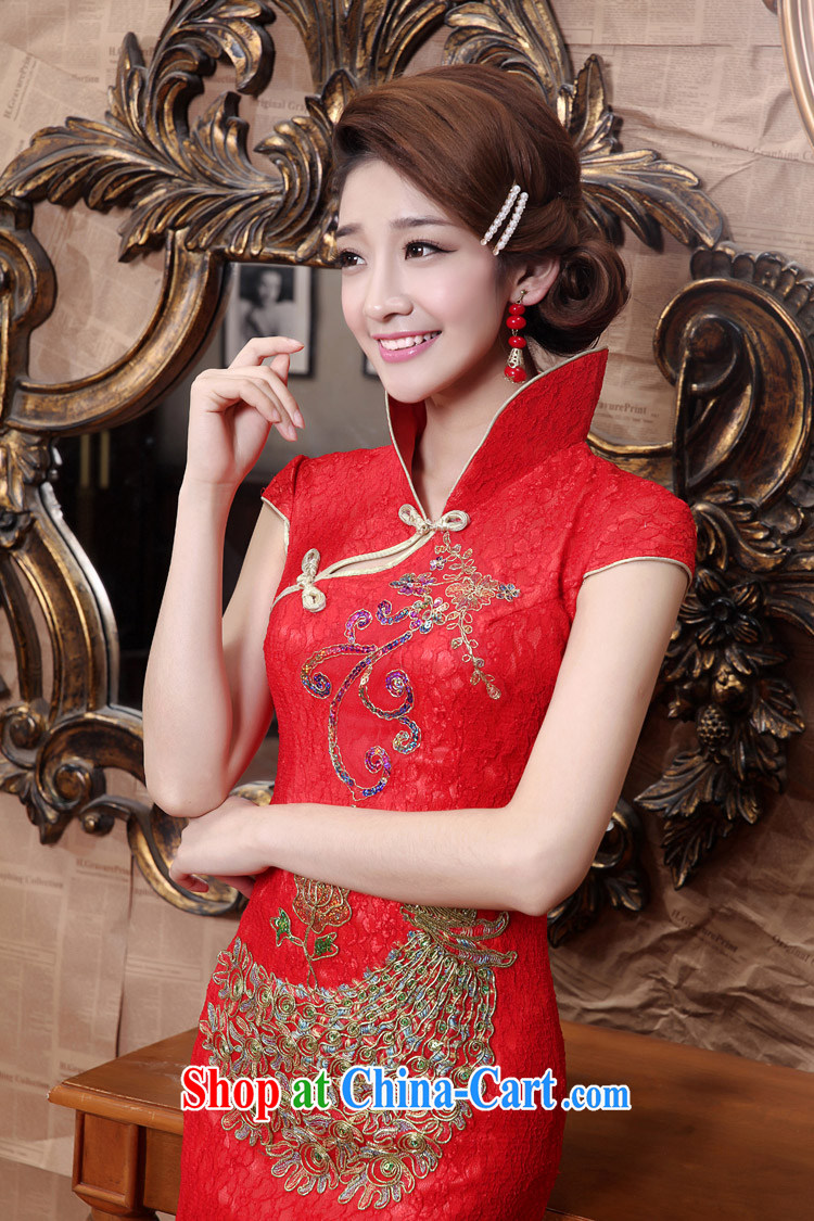 Diane M Ki wedding dresses dresses red lace-up collar-waist dresses at Merlion toast serving red XXL pictures, price, brand platters! Elections are good character, the national distribution, so why buy now enjoy more preferential! Health