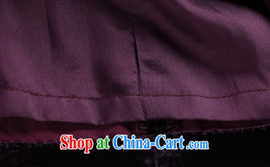 Princess 2014 New Silk Velvet embroidered hand painted Peony short cheongsam 2.220009 billion purple 5 XL pictures, price, brand platters! Elections are good character, the national distribution, so why buy now enjoy more preferential! Health