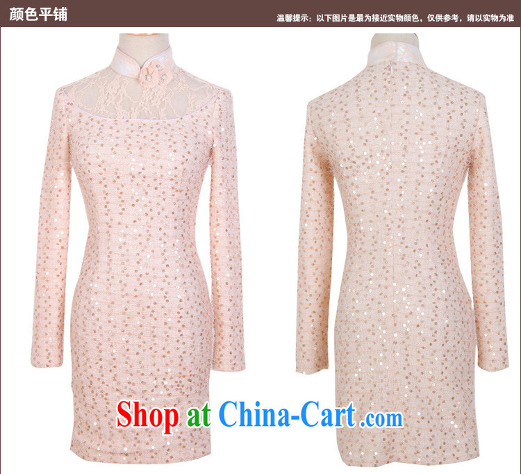 Bird lovers of dependent dependent slim beauty 2015 spring new retro cheongsam dress sleek improved cheongsam as XXXL pictures, price, brand platters! Elections are good character, the national distribution, so why buy now enjoy more preferential! Health
