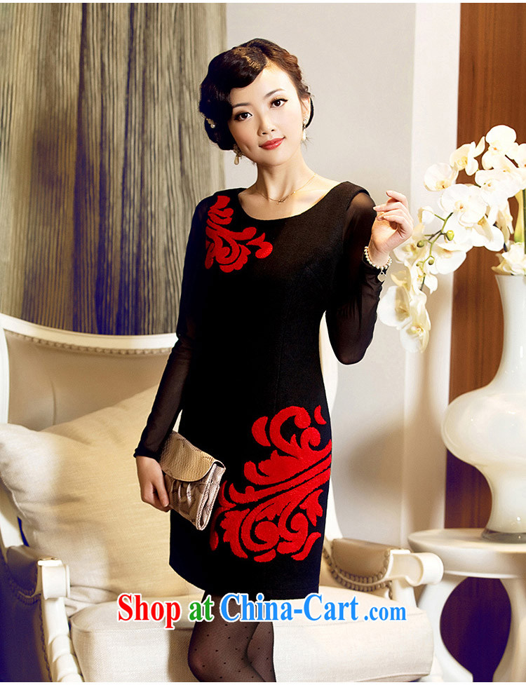 The proverbial hero once and for all so as soon as possible take lint-free cloth wool dresses fall with new stylish improved short fall and winter cheongsam dress pink 2 XL pictures, price, brand platters! Elections are good character, the national distribution, so why buy now enjoy more preferential! Health