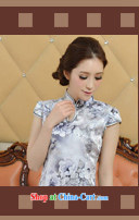 contemporary poetry's summer 2014 new 100% sauna silk, silk retro fashion textile cheongsam dress qipao Q 22,200 pink XXL pictures, price, brand platters! Elections are good character, the national distribution, so why buy now enjoy more preferential! Health
