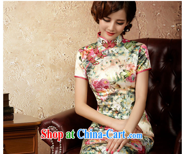 The proverbial hero once and for all -- flowers for improved Stylish retro long robes fall 2014 with new, improved cheongsam dress suit 2 XL pictures, price, brand platters! Elections are good character, the national distribution, so why buy now enjoy more preferential! Health