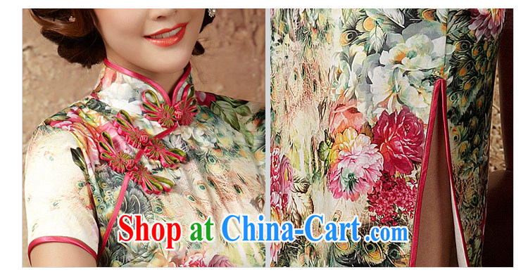 The proverbial hero once and for all -- flowers for improved Stylish retro long robes fall 2014 with new, improved cheongsam dress suit 2 XL pictures, price, brand platters! Elections are good character, the national distribution, so why buy now enjoy more preferential! Health