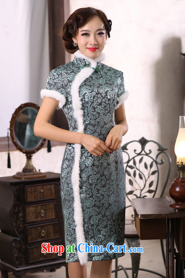 Bird lovers of Watanabe, Jacob 2 2013 winter clothes new thick quilted improved fashion cheongsam QC 390 dark XXXL pictures, price, brand platters! Elections are good character, the national distribution, so why buy now enjoy more preferential! Health