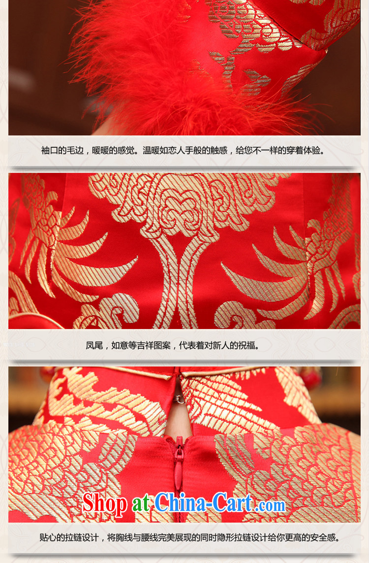 There is embroidery bridal 2015 winter new toast serving thick retro style long-sleeved Chinese qipao home the cotton style XXL Suzhou shipping pictures, price, brand platters! Elections are good character, the national distribution, so why buy now enjoy more preferential! Health