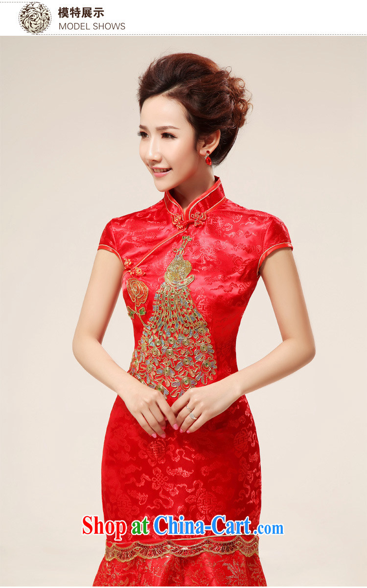 Optimize video bridal wedding dresses wedding dresses 2014 new summer uniforms toast short cheongsam XS 7125 red S pictures, price, brand platters! Elections are good character, the national distribution, so why buy now enjoy more preferential! Health