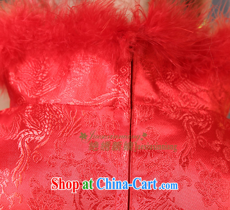 Winter new bride toast serving long, red long-sleeved with improved retro winter clothing winter cheongsam QP - 309 red the final pictures, price, brand platters! Elections are good character, the national distribution, so why buy now enjoy more preferential! Health