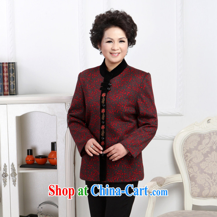 To Simitis 2014 spring new women in older mothers with flip style cardigan Tang jackets Y-bong-yan Tang woolen coat the color XXXXL pictures, price, brand platters! Elections are good character, the national distribution, so why buy now enjoy more preferential! Health