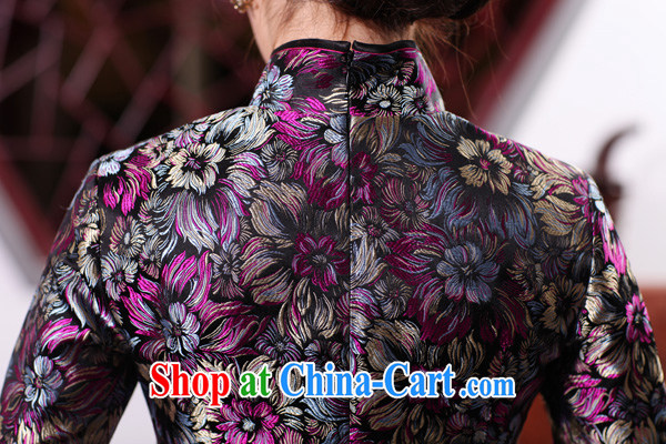 Bird lovers of North as winter 2015 spring new paragraph 7 the cuff jacquard Brocade coverlets long cheongsam QC 432 figure XXL pictures, price, brand platters! Elections are good character, the national distribution, so why buy now enjoy more preferential! Health