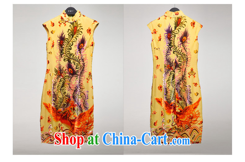 Wood is really the 2015 spring and summer new short velvet boutique dresses Chinese beauty dresses dress package mail 00,972 10 blue XXL pictures, price, brand platters! Elections are good character, the national distribution, so why buy now enjoy more preferential! Health