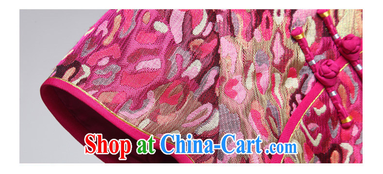 Wood is the 2015 Chinese Tang with half sleeve dresses and stylish, for cultivating dresses dresses package mail 11,492 19 pink XXXL pictures, price, brand platters! Elections are good character, the national distribution, so why buy now enjoy more preferential! Health