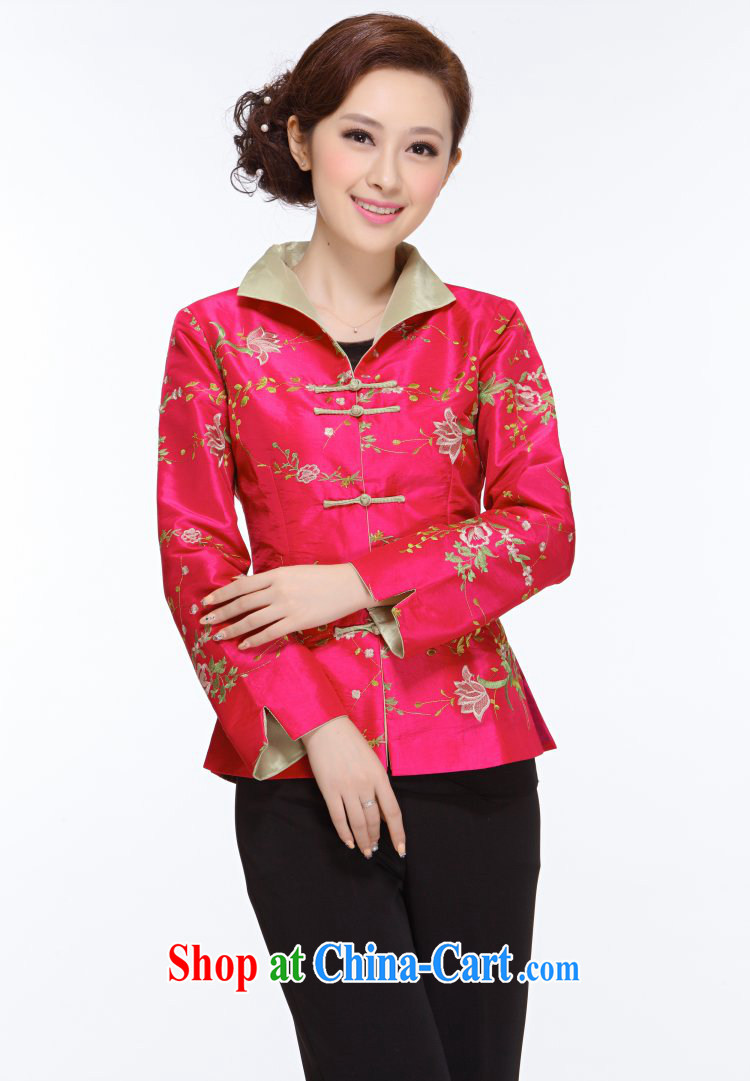 Chinese, spring 2014 new, older MOM T-shirt jacket new year gift mother rose red L pictures, price, brand platters! Elections are good character, the national distribution, so why buy now enjoy more preferential! Health