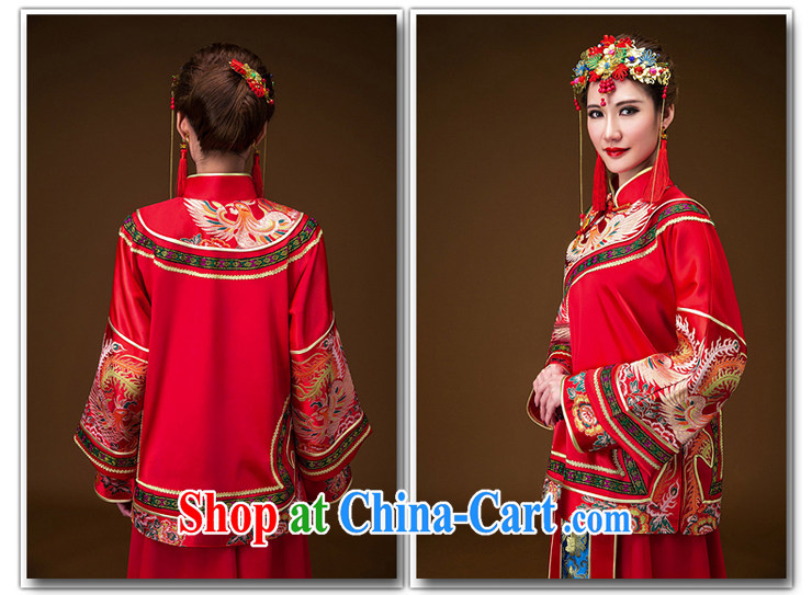 The bride's 2015 new bridal show kimono wedding dresses hand embroidery classic dress 653 L pictures, price, brand platters! Elections are good character, the national distribution, so why buy now enjoy more preferential! Health