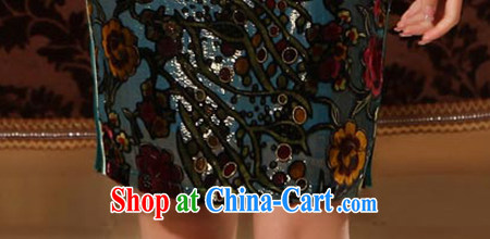 The CYD HO Kwun Tong Jin sticks Yuk-ip elegance upscale Silk Cheongsam retro summer sauna Silk Cheongsam dress G 13,869 picture color XXL pictures, price, brand platters! Elections are good character, the national distribution, so why buy now enjoy more preferential! Health