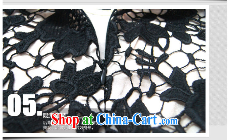 The CYD HO Kwun Tong' black temptation 2015 summer lace cheongsam improved stylish women's clothing retro dresses G 13,421 black XL pictures, price, brand platters! Elections are good character, the national distribution, so why buy now enjoy more preferential! Health