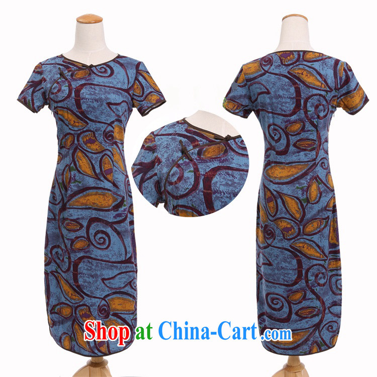 Jessup, 2015 spring and summer new female national round-collar, long, cultivating manual for improved stylish linen dresses qipao CCI 139 figure XL pictures, price, brand platters! Elections are good character, the national distribution, so why buy now enjoy more preferential! Health