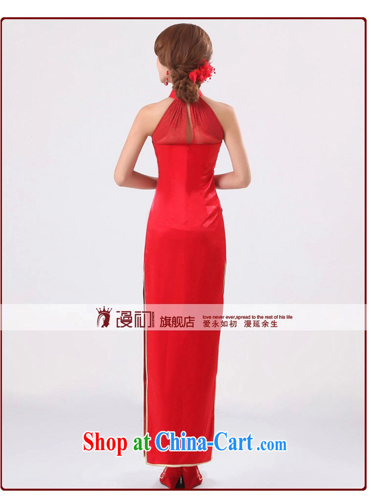Early definition 2015 new bride antique dresses long, high on the truck classic wedding dresses serving toast red L pictures, price, brand platters! Elections are good character, the national distribution, so why buy now enjoy more preferential! Health