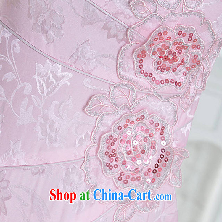 and Chuang Chuang 2015 summer stylish embroidered cheongsam dress 1242 #pink M too small a picture, price, brand platters! Elections are good character, the national distribution, so why buy now enjoy more preferential! Health