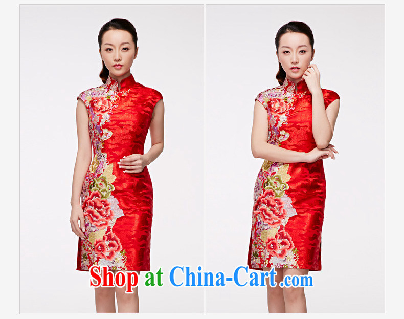 Wood is really the 2015 spring and summer new bridal dresses red wedding dresses dress toast 32,358 04 red XXL (A) pictures, price, brand platters! Elections are good character, the national distribution, so why buy now enjoy more preferential! Health