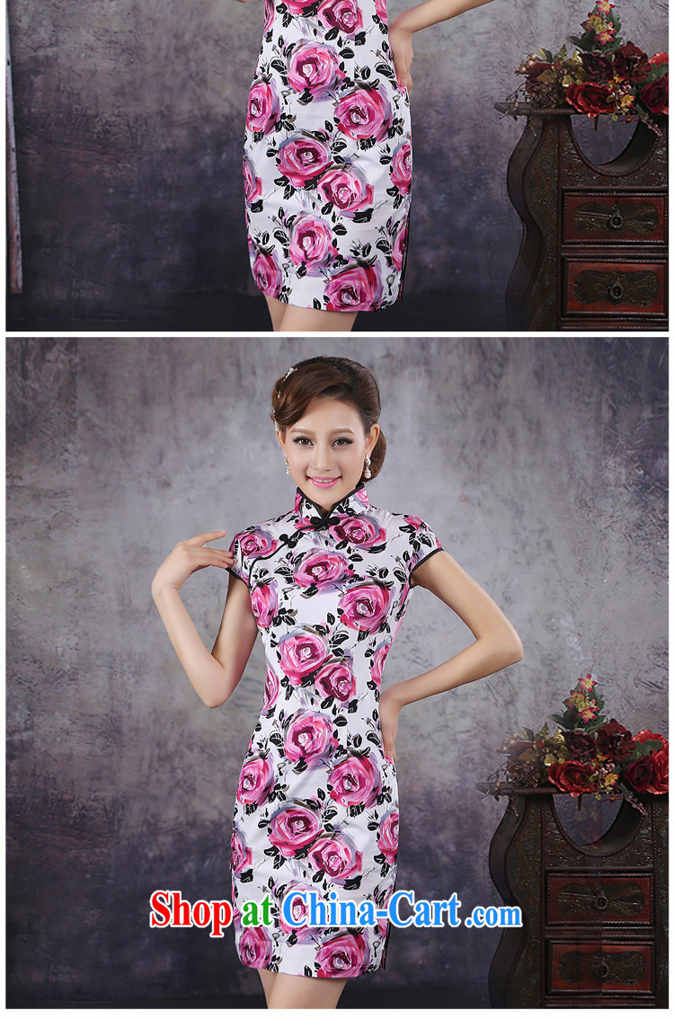 There is embroidery bridal 2015 summer new stylish improved retro short cheongsam dress Chinese daily outfit QP - 365 XL Suzhou shipping pictures, price, brand platters! Elections are good character, the national distribution, so why buy now enjoy more preferential! Health