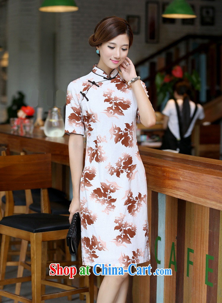 Jessup, 2015 spring and summer women's clothing China wind girls cotton MA, short-sleeved hand and knee, long dresses girls dresses CQP 555 sunny stood for XXL pictures, price, brand platters! Elections are good character, the national distribution, so why buy now enjoy more preferential! Health