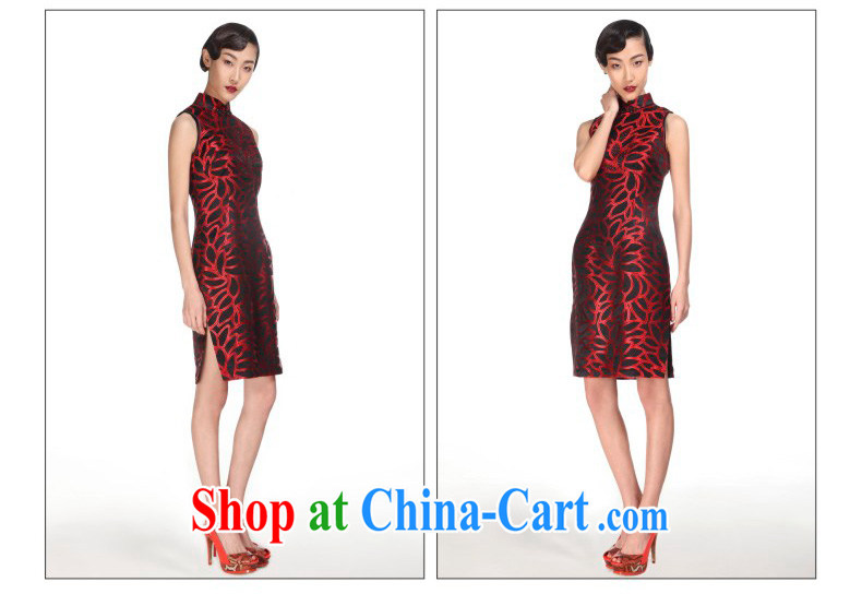 Wood is really the MOZEN 2015 new dresses short sleeve elegant rounded ends damask dress dress package mail 11,528 01 black XXXL saffron pictures, price, brand platters! Elections are good character, the national distribution, so why buy now enjoy more preferential! Health