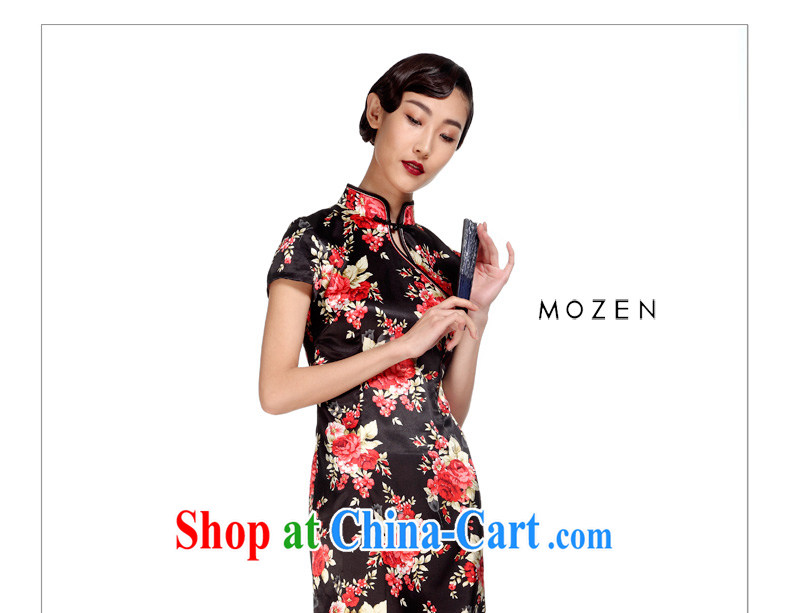 Wood is really the MOZEN 2015 spring and summer new stamp duty, short cheongsam dress dresses package mail 01,088 01 black M saffron pictures, price, brand platters! Elections are good character, the national distribution, so why buy now enjoy more preferential! Health