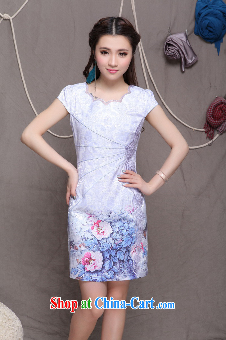 Shallow end, high-end Ethnic Wind women Chinese qipao dress retro beauty cheongsam dress ZMY 9902 green XXL pictures, price, brand platters! Elections are good character, the national distribution, so why buy now enjoy more preferential! Health