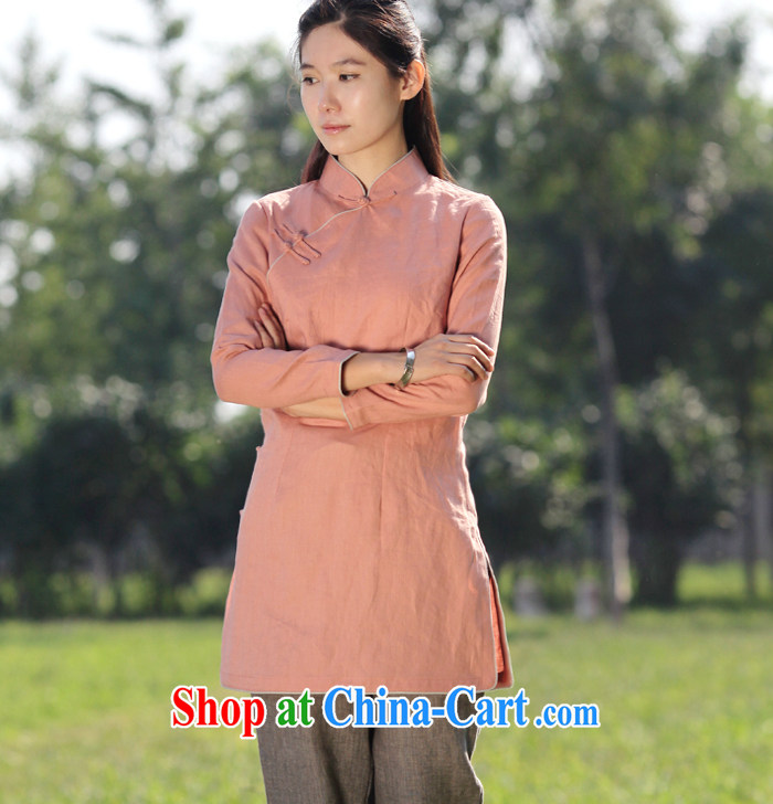 Ask a vegetarian autumn new Chinese made up for the charge-back dresses linen Chinese T-shirt WXZ 1664 Ma-color manual will be done, take the next 15 days XL code pictures, price, brand platters! Elections are good character, the national distribution, so why buy now enjoy more preferential! Health