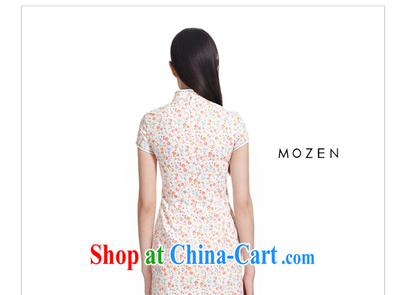 Wood is really the MOZEN summer 2015 new Chinese cotton small floral short cheongsam girls package mail 01,102 19 light pink XXXL pictures, price, brand platters! Elections are good character, the national distribution, so why buy now enjoy more preferential! Health