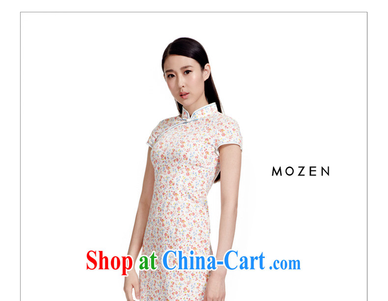 Wood is really the MOZEN summer 2015 new Chinese cotton small floral short cheongsam girls package mail 01,102 19 light pink XXXL pictures, price, brand platters! Elections are good character, the national distribution, so why buy now enjoy more preferential! Health