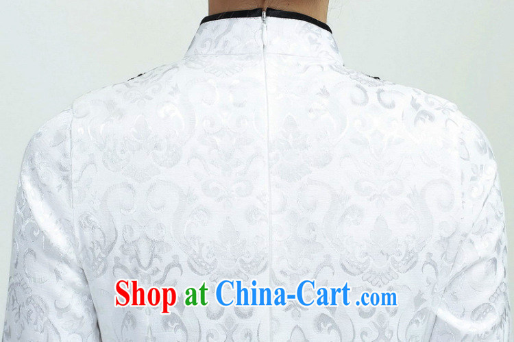 Allow Ms. Jing Tang Women's clothes summer T-shirt, collar lace Chinese Han-female improved Tang in 2371 cuff white 2XL (recommendations 130 - 140 jack) pictures, price, brand platters! Elections are good character, the national distribution, so why buy now enjoy more preferential! Health