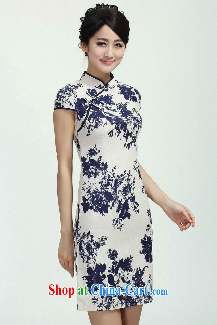 Jing An outfit summer improved retro dresses, linen for hand-painted Chinese improved cheongsam dress, long, 2368 - 3 with the Shannon L (110 - 115 ) jack pictures, price, brand platters! Elections are good character, the national distribution, so why buy now enjoy more preferential! Health