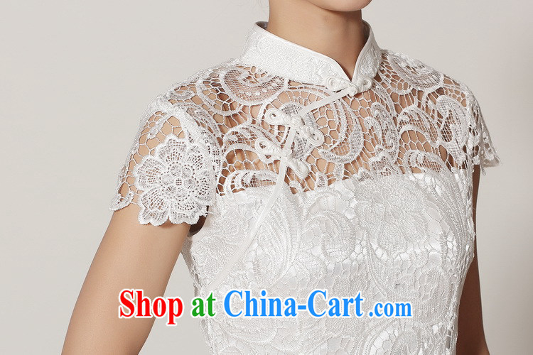 Jing An outfit summer improved retro dresses, for natural hand crocheted shirt Chinese improved cheongsam dress, long, 2365 white 2XL (recommendations 120 - 130 jack) pictures, price, brand platters! Elections are good character, the national distribution, so why buy now enjoy more preferential! Health
