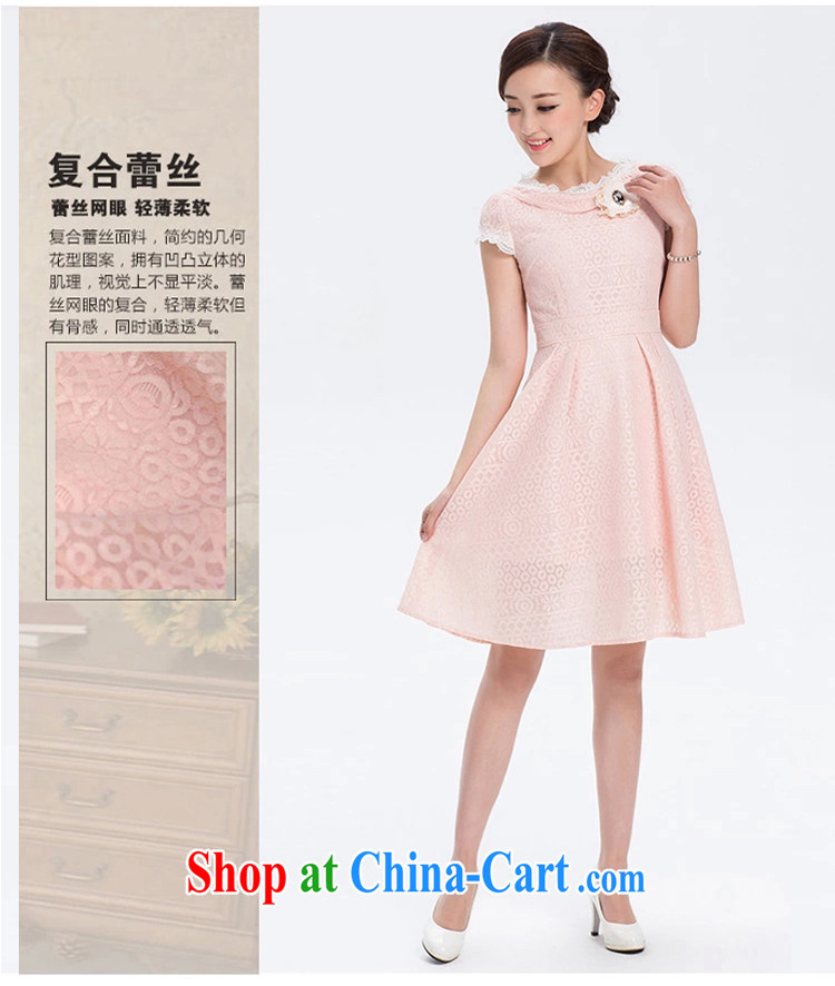 Once the proverbial hero -- the dance, ballet, short-sleeved summer women dress elegant and stylish beauty sweet pink XL pictures, price, brand platters! Elections are good character, the national distribution, so why buy now enjoy more preferential! Health